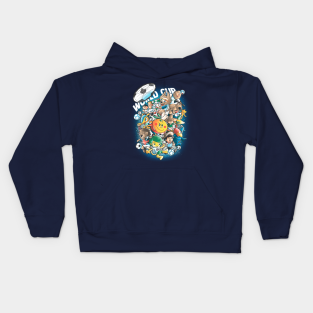 World Cup Kids Hoodie - World cup by Cromanart